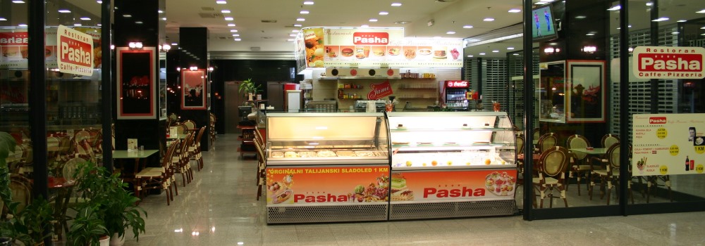Ulaz i slastičarna restorana Pasha